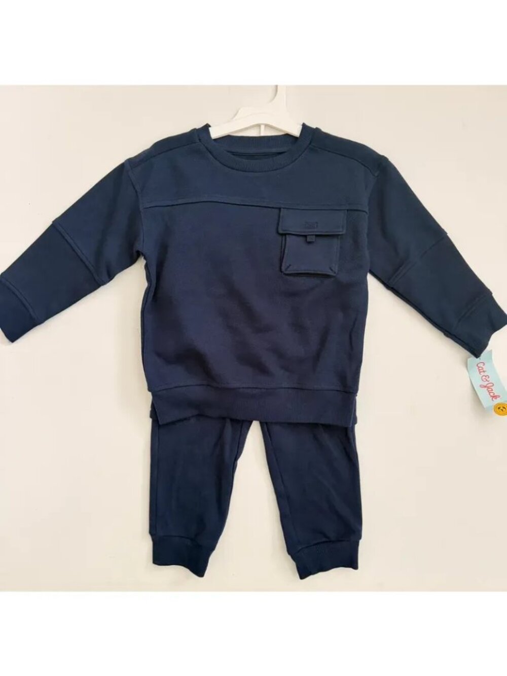 Cat & Jack Toddler Navy Sweatsuit Size 3T
